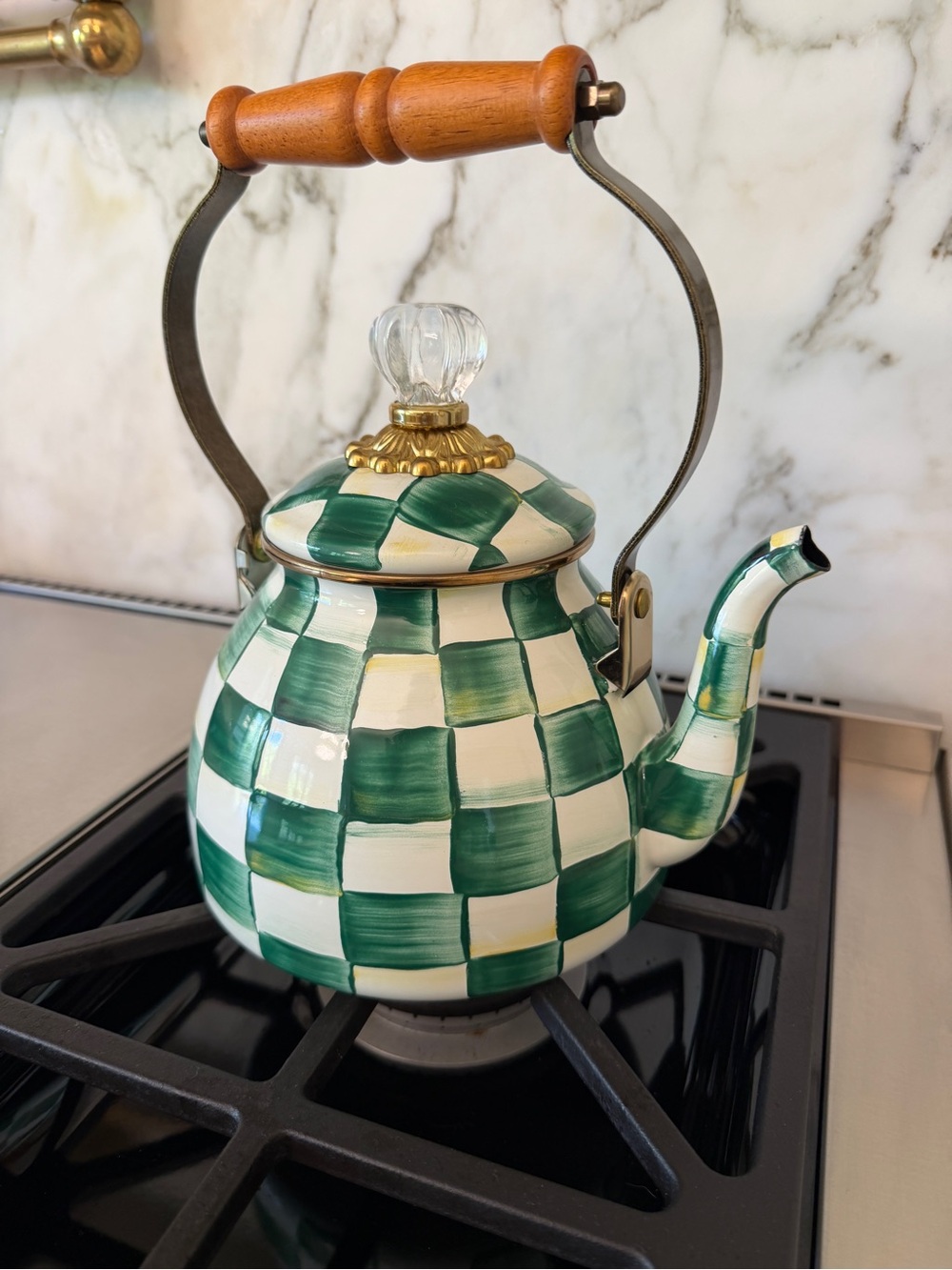 Mackenzie-Childs Tea Kettle - Picture 2 of 6